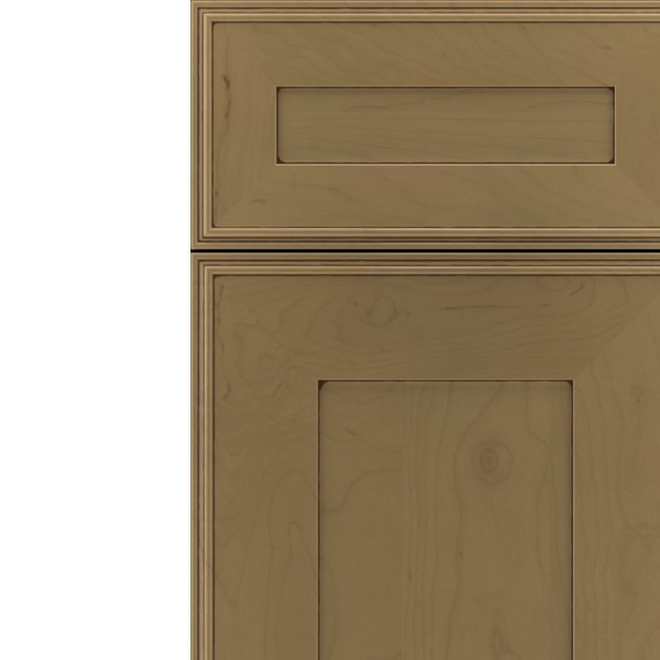 Square Frappe Mocha Glaze Glaze - Stain Square Cabinets