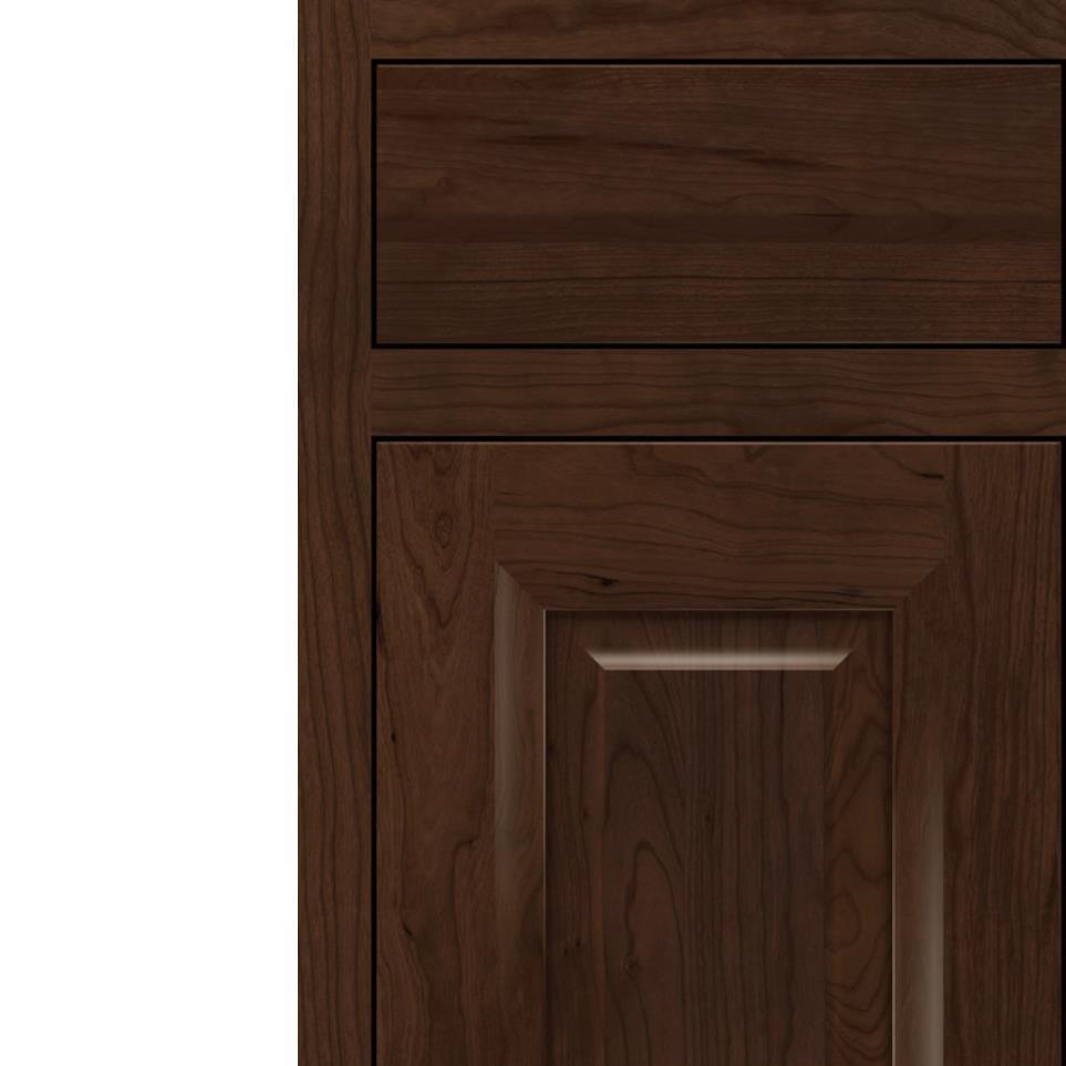 Inset Rodeo Dark Finish Inset Cabinets