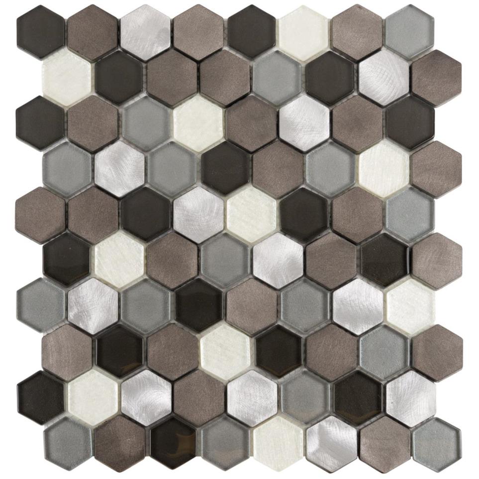 Mosaic Pisces Gray Tile