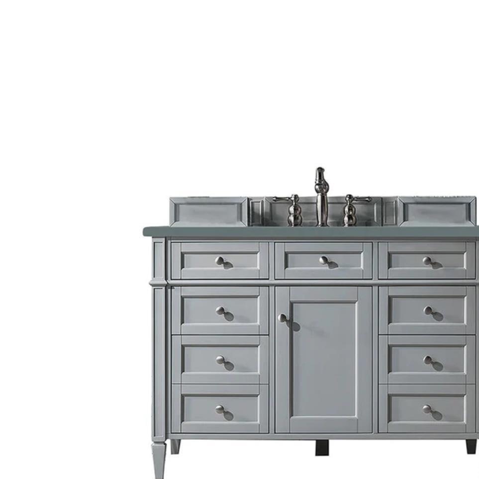 Base with Sink Top Urban Gray Grey / Black Vanities