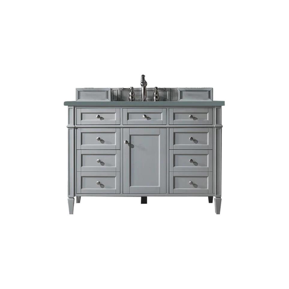 Base with Sink Top Urban Gray Grey / Black Vanities