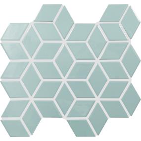 Mosaic Spa Glossy Blue Tile