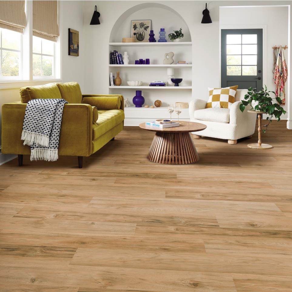 Plank Golden Flare Light Finish Vinyl