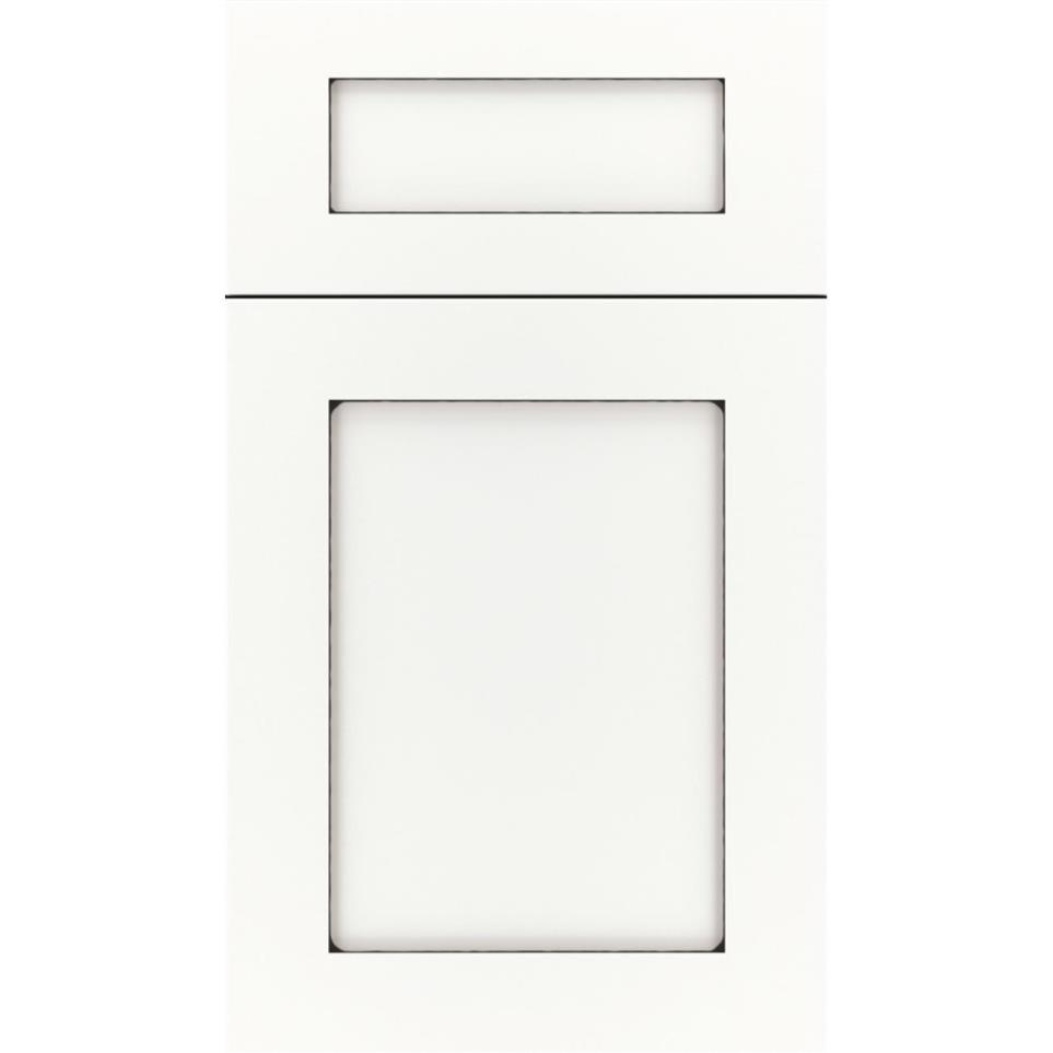 5 Piece Whitecap Black Glaze Glaze - Paint 5 Piece Cabinets