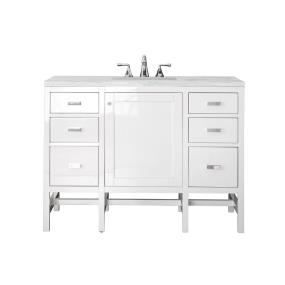 Base with Sink Top Glossy White White Vanities