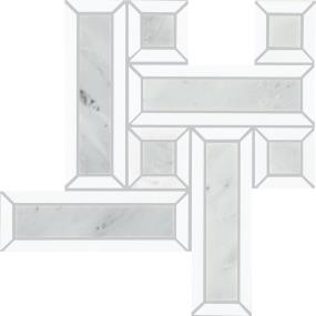 Mosaic Mystic Blend Polished Gray Tile