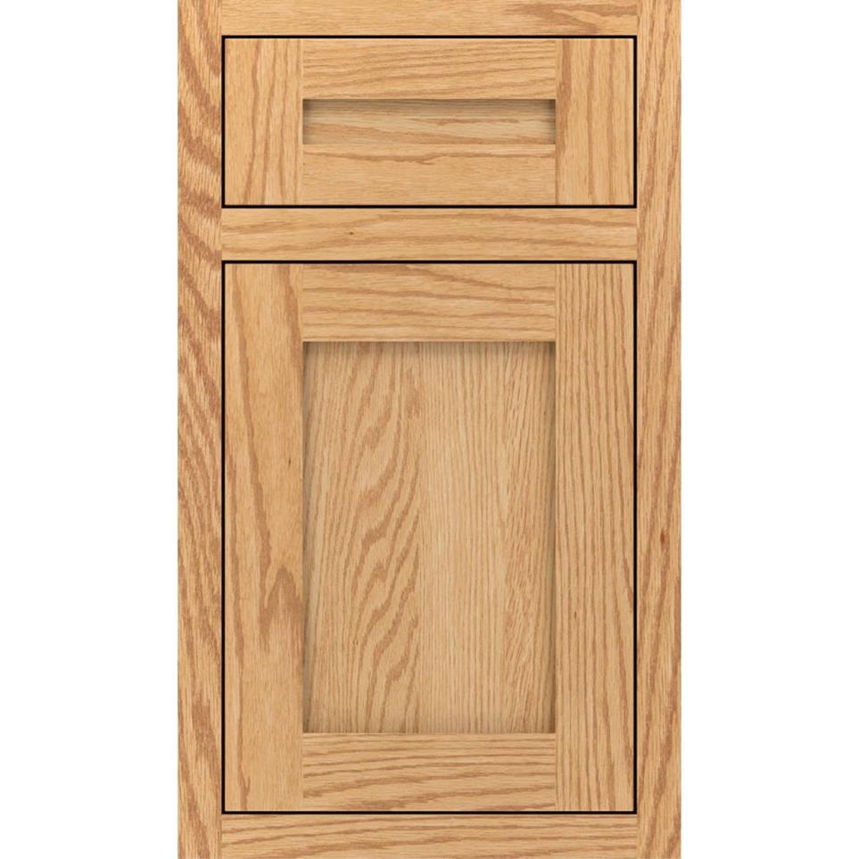5 Piece Natural Light Finish 5 Piece Cabinets