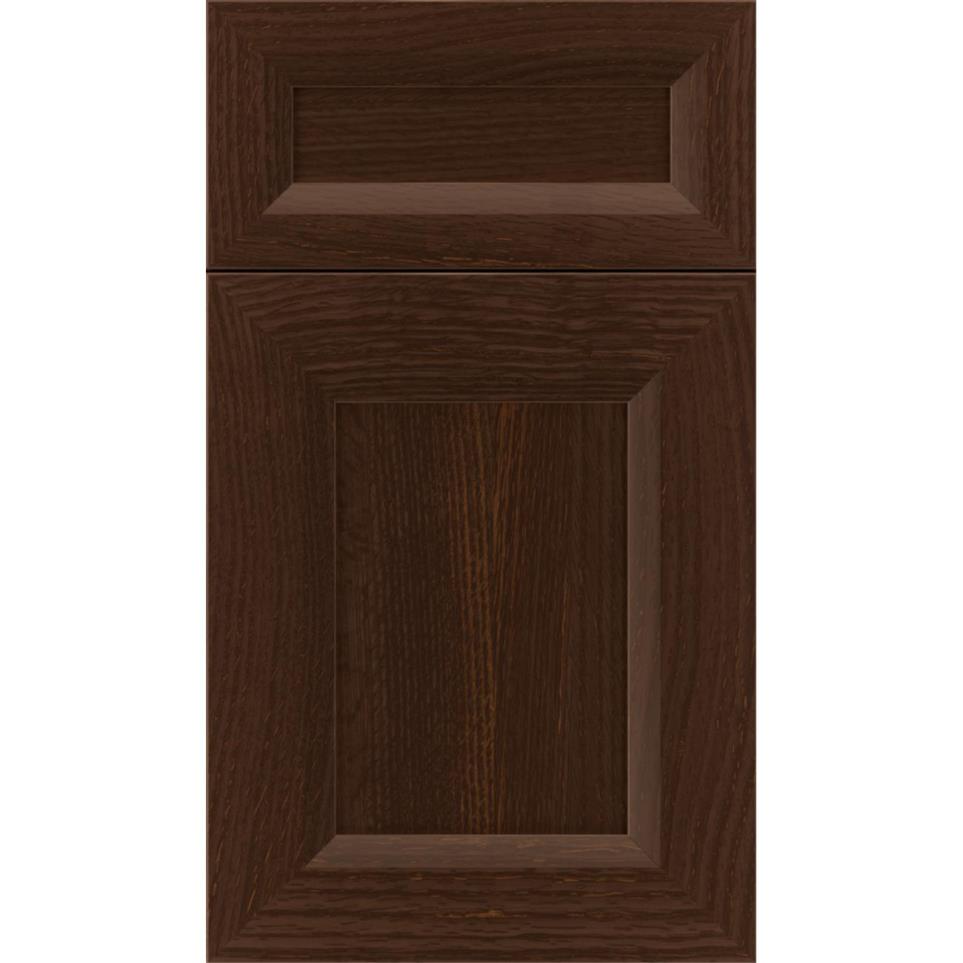 5 Piece Cappuccino Dark Finish 5 Piece Cabinets