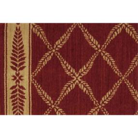 Woven Ruby Red Carpet