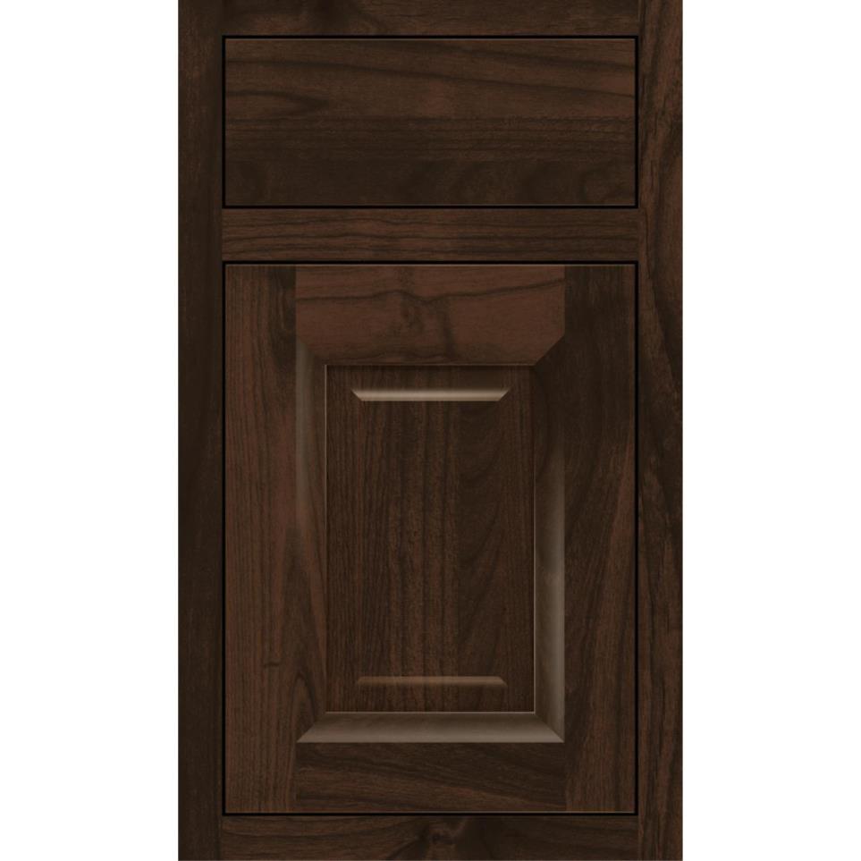 Square Bombay Dark Finish Square Cabinets