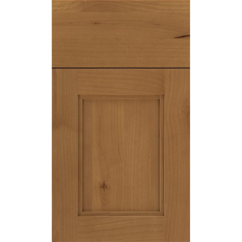 Square Ginger Light Finish Square Cabinets