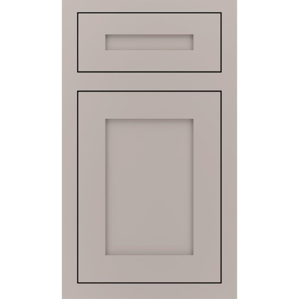 Inset Cloud Paint - Grey Inset Cabinets