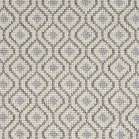 Pattern Hyacinth Blue Carpet