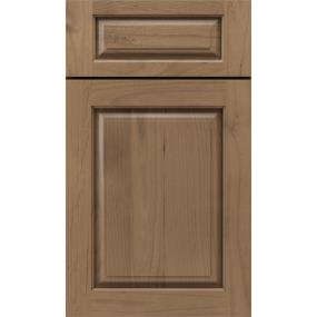 5 Piece Buckskin Medium Finish 5 Piece Cabinets