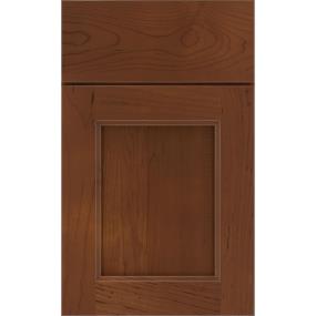 Square Tundra Dark Finish Square Cabinets