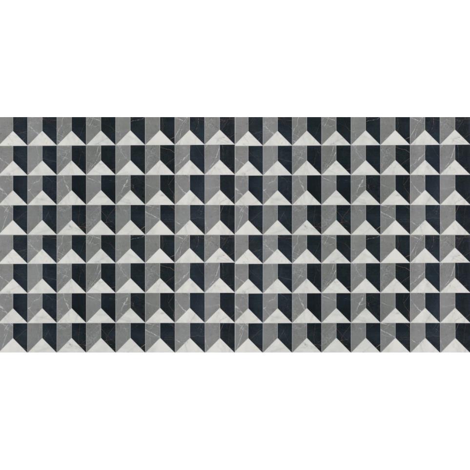 Tile Arrow Satin Black Tile