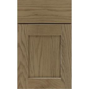 Square Buckskin Medium Finish Square Cabinets