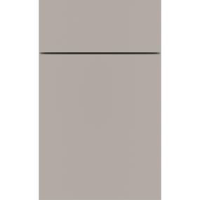 Slab Cloud Paint - Grey Slab Cabinets