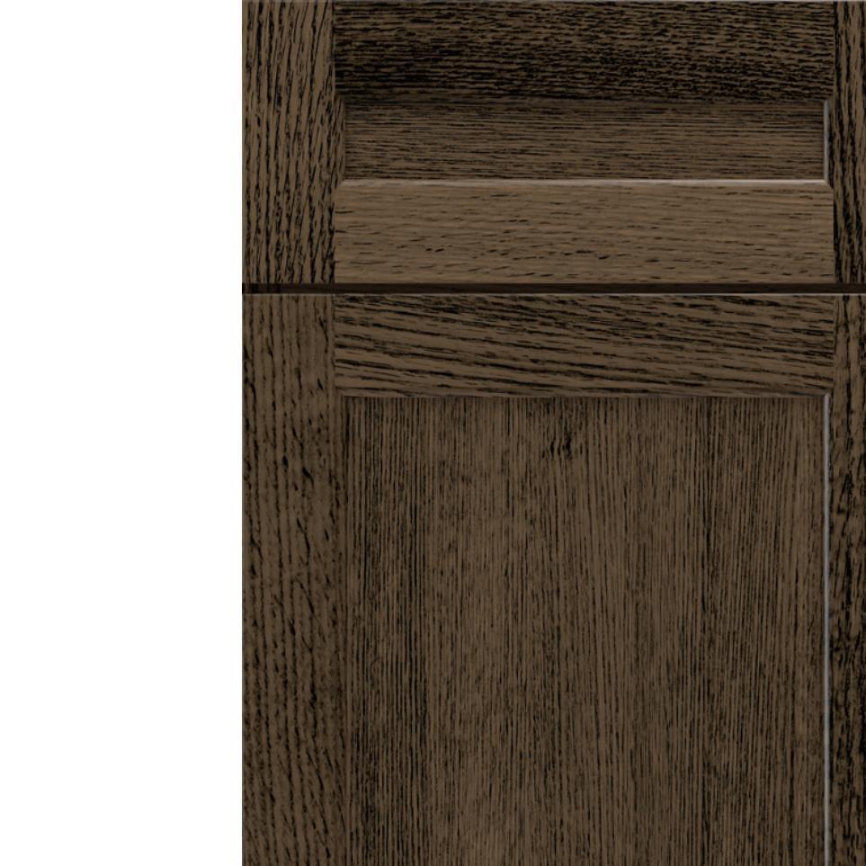 Square Kindling Relic Dark Finish Square Cabinets