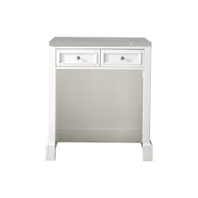 Base with Sink Top Bright White White Vanities