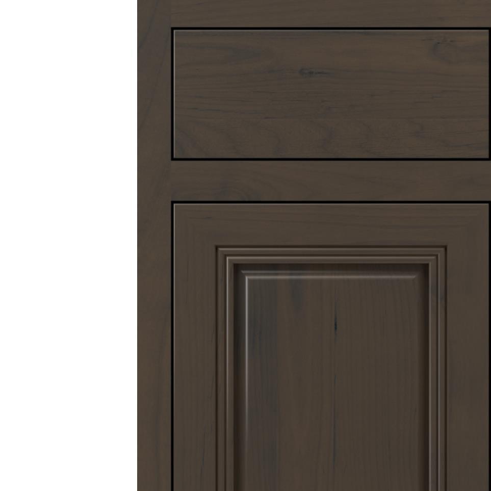 Inset Boulder Dark Finish Inset Cabinets