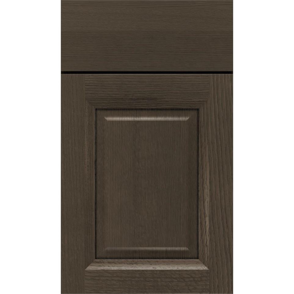 Square Boulder Dark Finish Square Cabinets