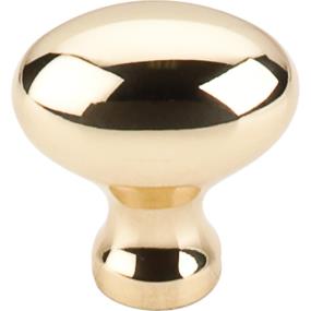 Knob Polished Brass Brass / Gold Knobs