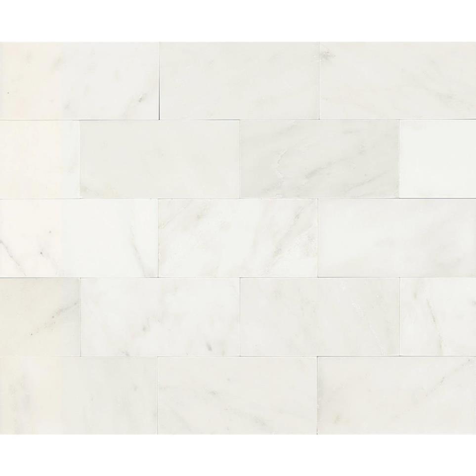 Tile First Snow Elegance Honed White Tile