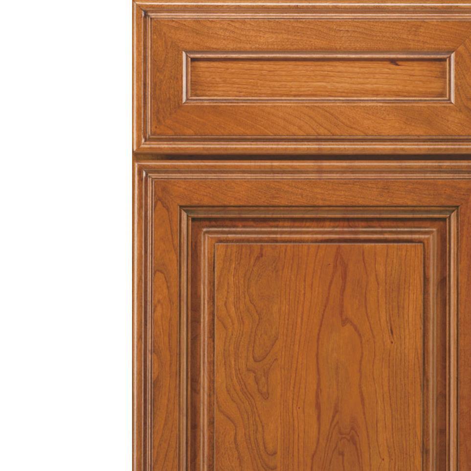 Square Natural Coffee Medium Finish Square Cabinets