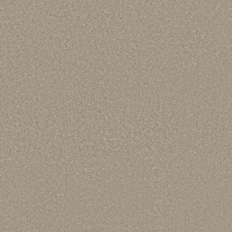Plush Saxony Alabaster Beige/Tan Carpet