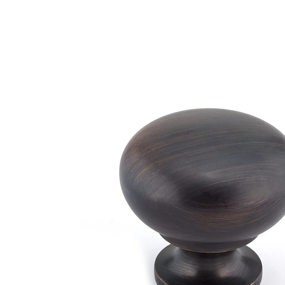 Knob Brushed Oil-Rubbed Bronze Bronze Knobs