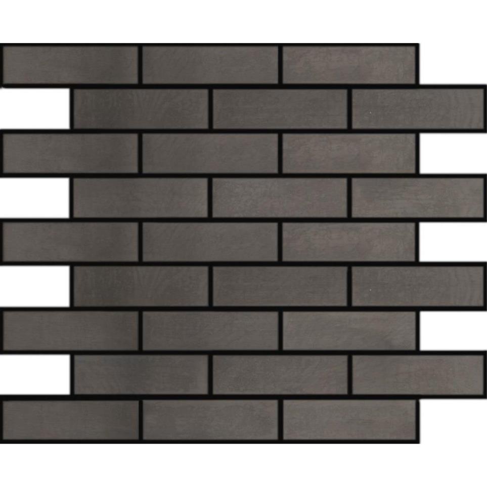 Mosaic Gun Metal Black Tile