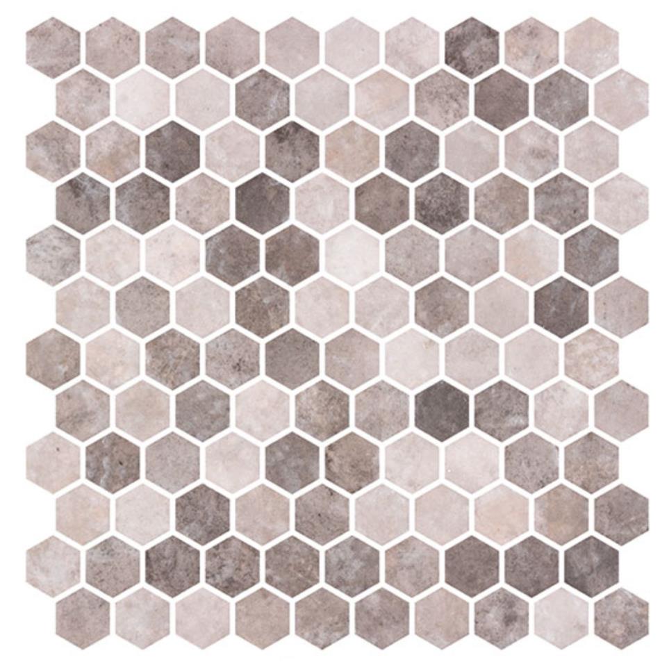 Mosaic Soothing Intent Brown Tile
