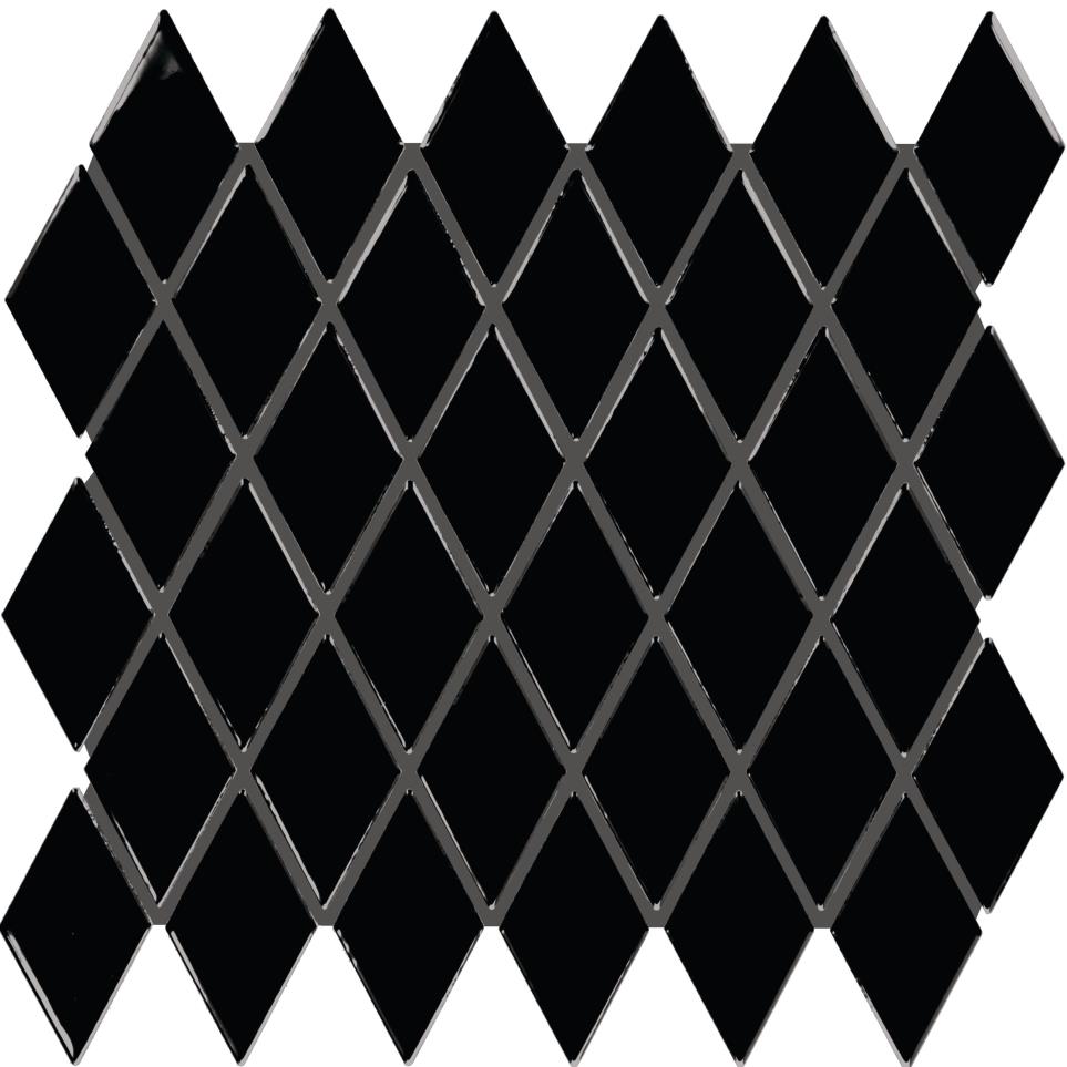 Mosaic Matte Black Matte Black Tile