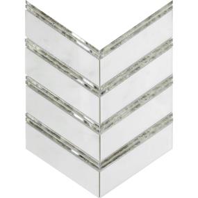 Mosaic Mirror White Tile