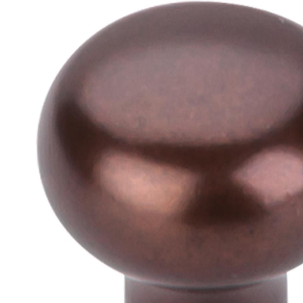 Knob Mahogany Bronze Bronze Knobs