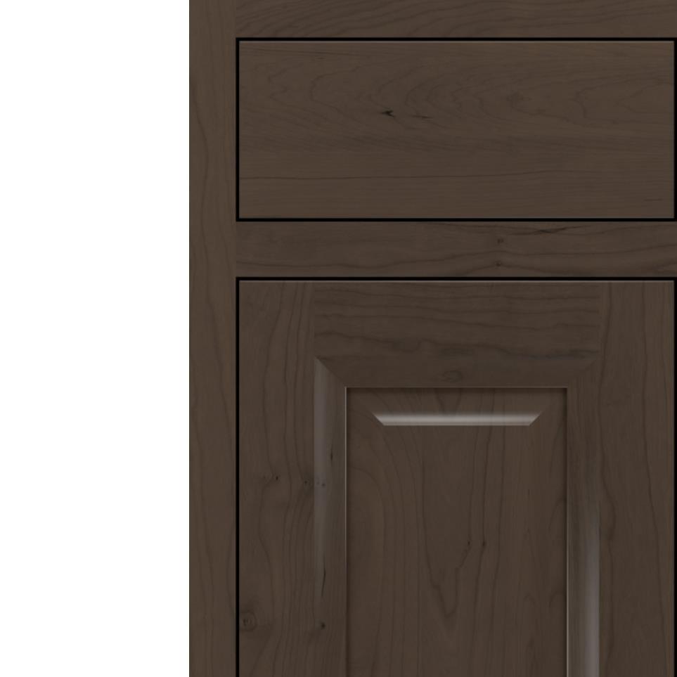 Inset Boulder Dark Finish Inset Cabinets