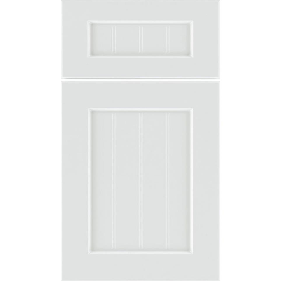 5 Piece Satin White Paint - White 5 Piece Cabinets