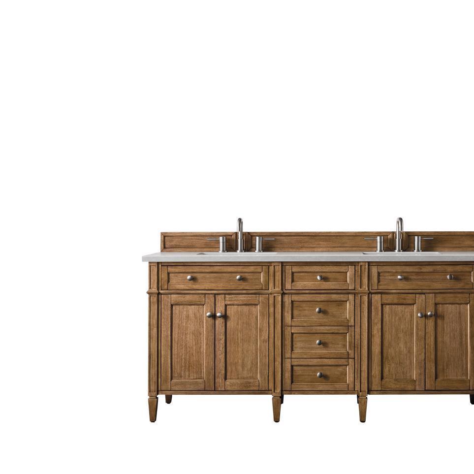 Base with Sink Top Saddle Brown Medium Finish Vanities