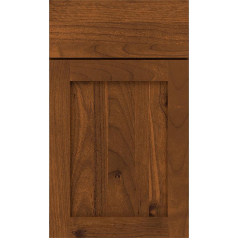 Square Single Malt Medium Finish Square Cabinets