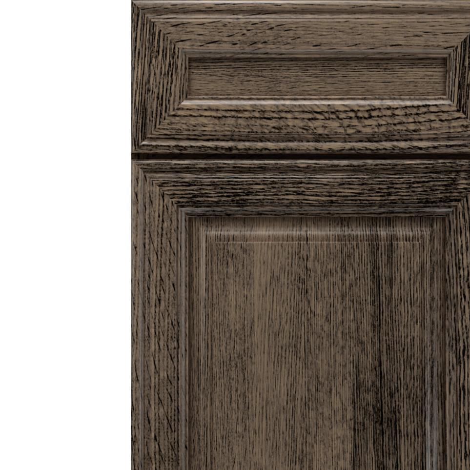 Square Cliff Relic Dark Finish Square Cabinets