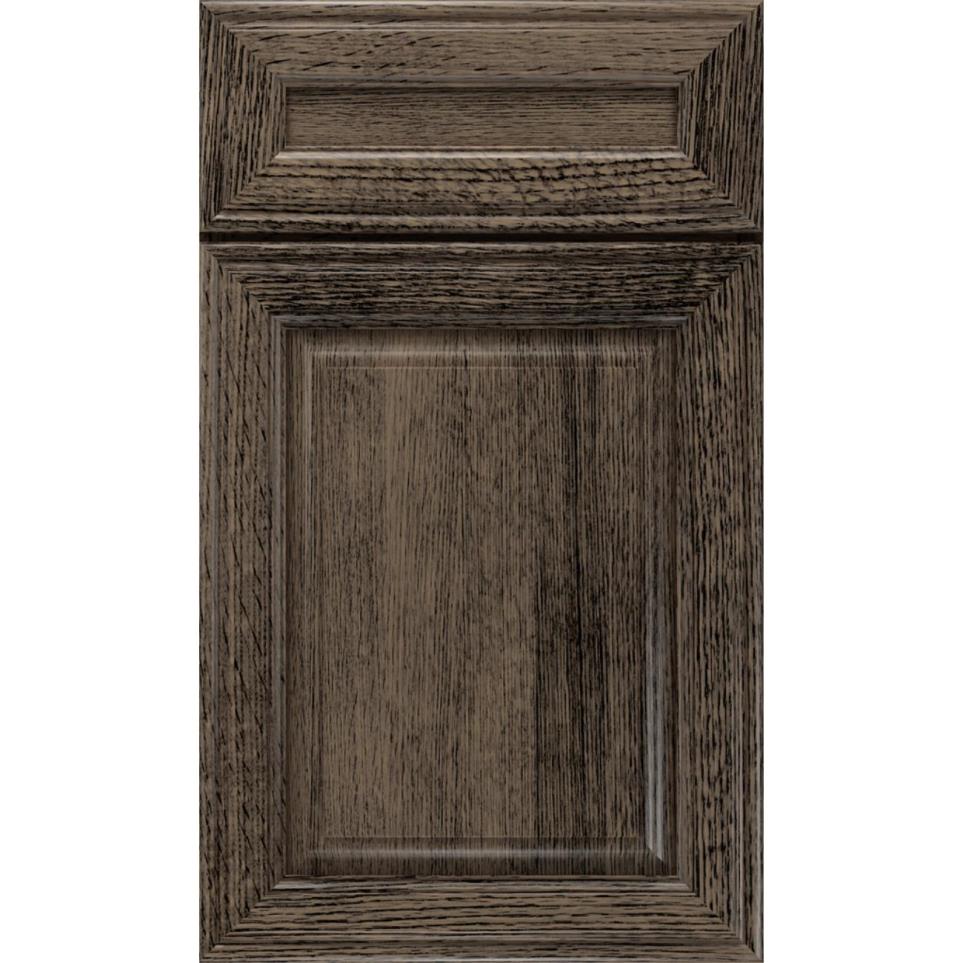 Square Cliff Relic Dark Finish Square Cabinets