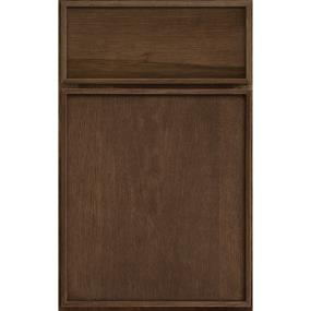 Square French Roast Dark Finish Square Cabinets