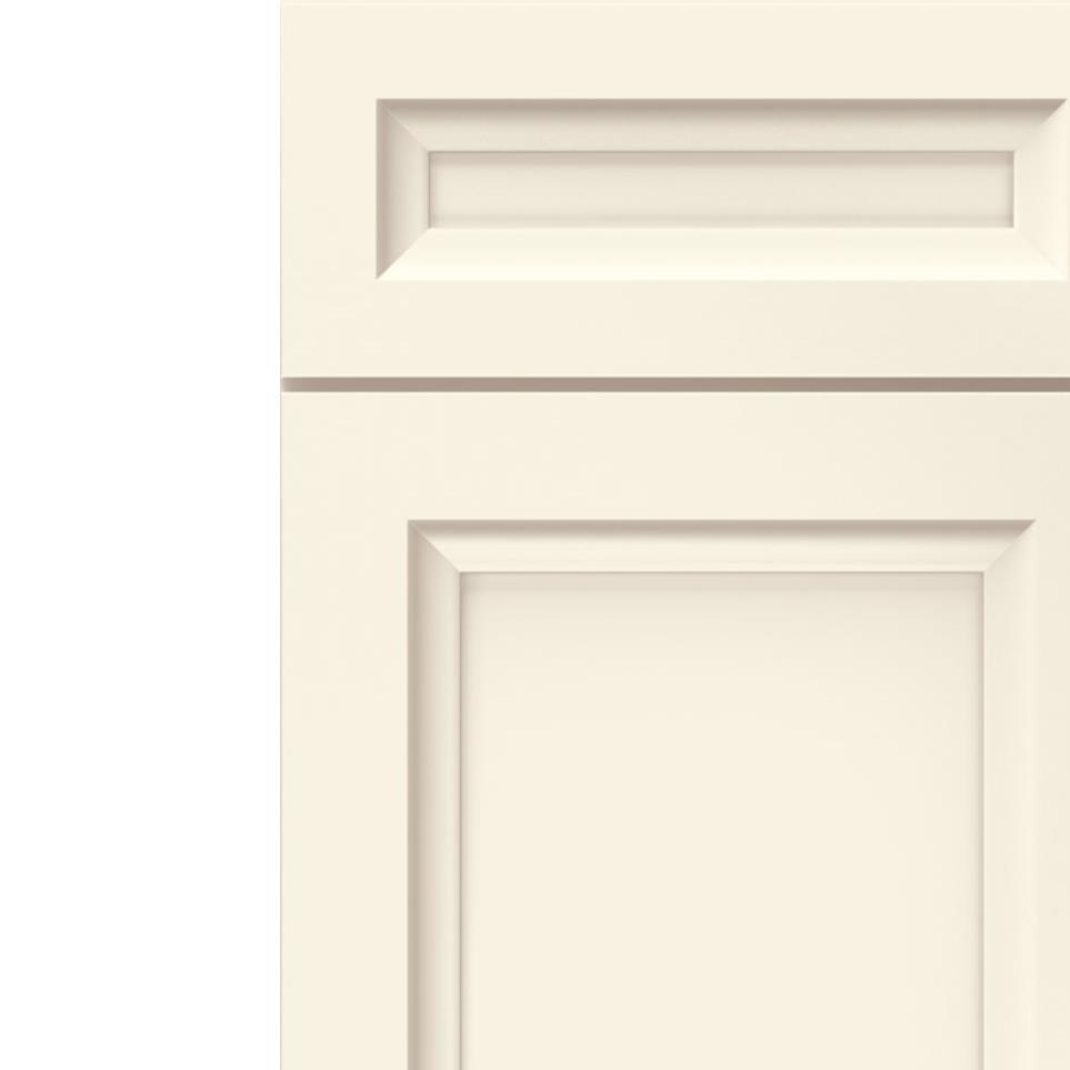 5 Piece Coconut Paint - White 5 Piece Cabinets