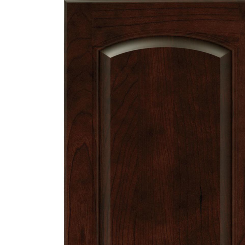 Arch Chocolate Dark Finish Arch Cabinets