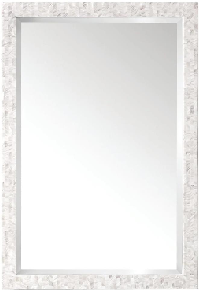 Mirrors White Mother Of Pearl White Mirrors and Medicine Cabinets