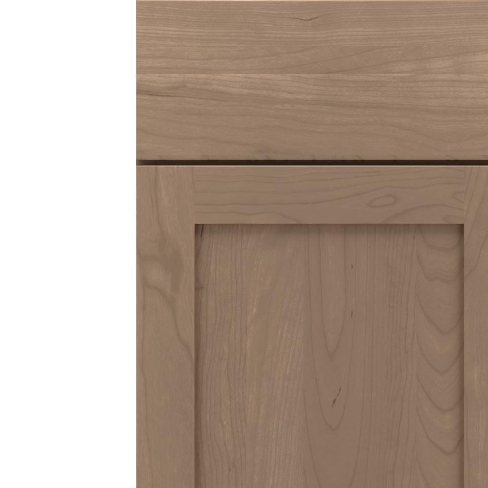 Square Boardwalk Light Finish Square Cabinets