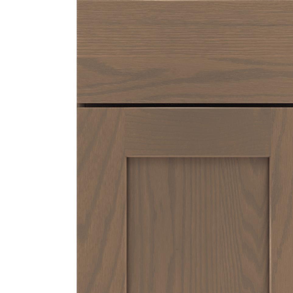 Square Seal Medium Finish Square Cabinets