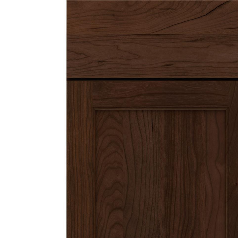 Square Rodeo Dark Finish Square Cabinets