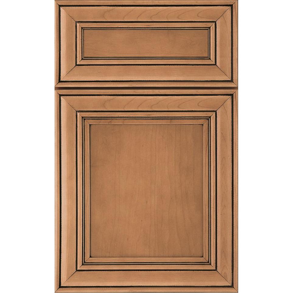 Square Ginger Mocha Glaze - Stain Square Cabinets